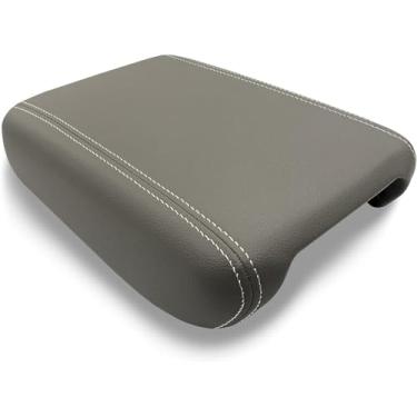 Imagem de Kit de substituição da tampa do console central, apoio de braço, descanso de braço, compatível com Traverse Acadia Enclave 2007-2017 (cinza)