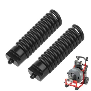 Imagem de GGTE Acoplamento de reparo de cabos 91037 atualizado para limpador de drenos RIDGID, peças de extremidade de reparo de cabos IW de 3/8 polegadas (pacote com 2)