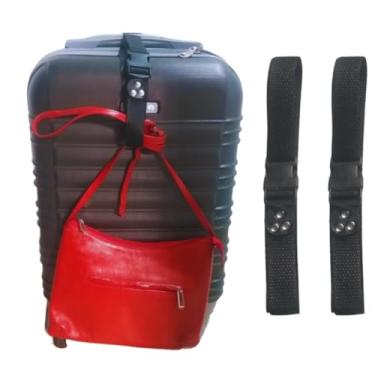 Imagem de Fita para Transporte de Bagagem, Conjunto com 2 Unidades, Preta