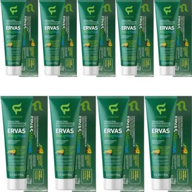 Imagem de 9 Pomada para Massagem Muscular Fashion Cosméticos Ervas Milagrosas Bi