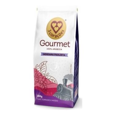 Imagem de Café Gourmet 100% Arábica Mogiana Paulista 3 Corações 250g
