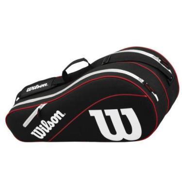 Imagem de Raqueteira Wilson Advantage Esp X6 Para 6 Raquetes De Tênis