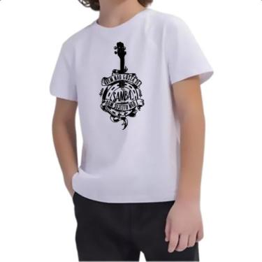 Imagem de Camiseta Infantil Quem nao gosta de samba cavaquinho - Alearts, 6