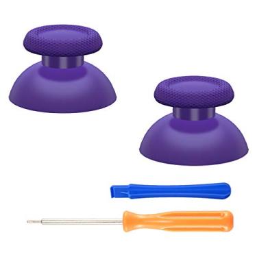 Imagem de eXtremeRate Joystick de reposição roxo para controle DualSense PS5 PS4, joystick analógico para controle Playstation 4 PS4 / PS4 Pro / PS4 Slim / PS5