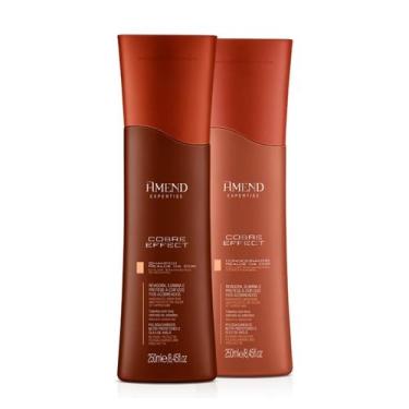 Imagem de Kit Shampoo e Condicionador Amend Cobre Effect 250ml - Amend Cosmético