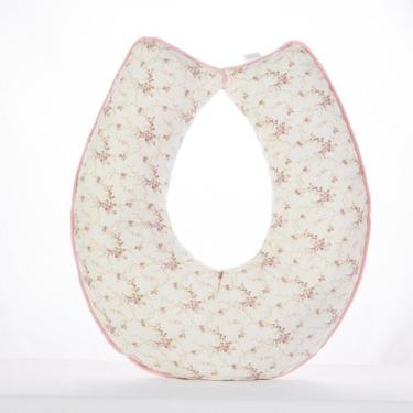 Imagem de Almofada Amamentação para Bebê Menina Amarilys Floral - Carinha de Anj