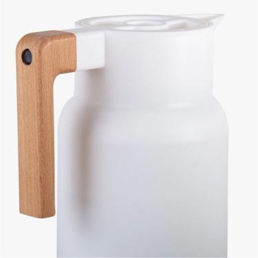 Imagem de Garrafa Térmica De Plástico Organic Branca 01lt - Lyor