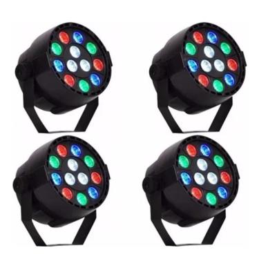 Imagem de Jogo De Luz 4 Canhão Led Luz De Festa