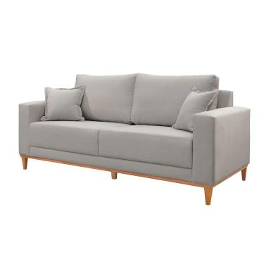 Imagem de Sofá Texas 2m Linho Cor Linho Cinza