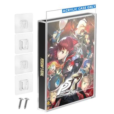 Imagem de CaSZLUTION Capa Protetora Transparente Para Steelbook G2 E Blu-Ray Uhd 4K, Suporte De Parede Acrílico 3 Mm Espessura Compatível Com Jogos Ps3, Ps4, Ps5 Xbox One (1 Pacote)