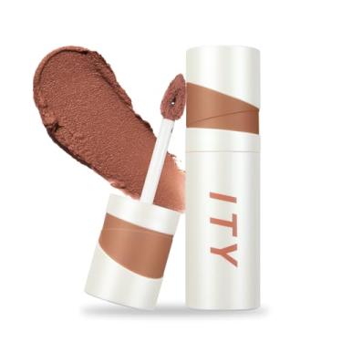 Imagem de ITY Batons Com Acabamento Fosco Aveludado, Mousse De Argila Texturizada, Tom Nude, Disfarça Linhas Expressão, Pigmentação Rica, 0,14 Oz (4G) Em Brasa