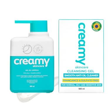 Imagem de C CREAMY SKINCARE Gel De Limpeza Cremoso E Suave, Com Controle Oleosidade, Eficaz Para Pele Equilibrada, Hidratação Fórmula Sem Sulfato