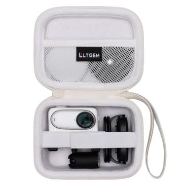 Imagem de L LTGEM Capa Para Câmera Compatível Com Insta 360 Go 3S 4K, Pequena Portátil Vlogs/Câmera De Ação 3 (Branca)