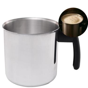 Imagem de ervedor Caneco Leiteira Leite Café 900ml Versatilidade Fácil Limpeza D