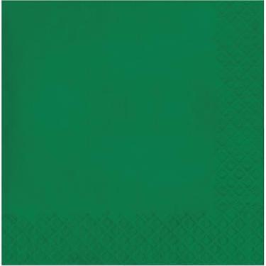 Imagem de Creative Converting Guardanapos de papel para almoço, 2 camadas, 50 unidades, verde-esmeralda