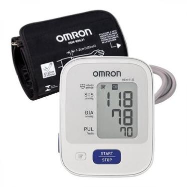 Imagem de Monitor de pressão omron automático de braço hem7122