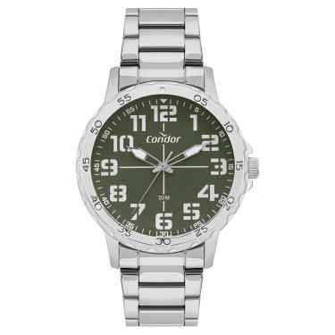 Imagem de Relógio Condor Masculino Militar Prata - CO2035NRU/4V