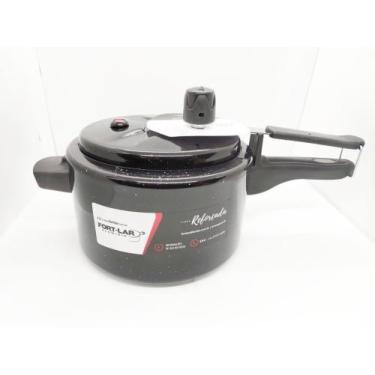 Imagem de Panela de Pressão 2,5 Litros Pequena Color Preta Fort-lar