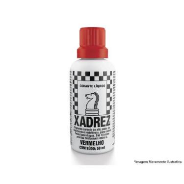 Imagem de Corante Liq Xadrez Extra 50Ml Vermelho c/12pcs - SHERWIN WILLIAN