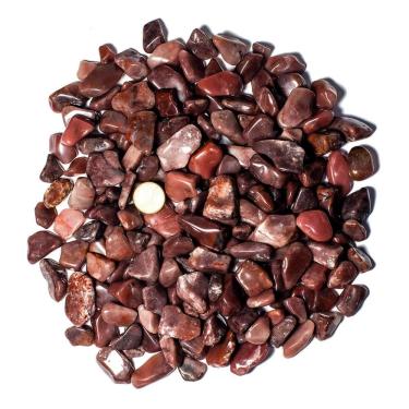 Imagem de 1 kg Aragonita Roxa Rolado Pedra Natural P 10 a 20mm Tipo B