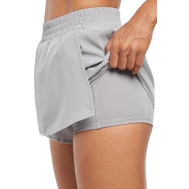 Imagem de Marika Saia feminina elástica Lilian de 33 cm, Cinza definitivo, GG