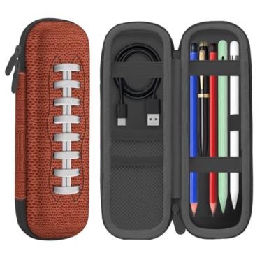 Imagem de WIRESTER Capa protetora de armazenamento para caneta, cabo USB, capa compatível com Apple Pencil Pro, Apple Pencil (USB-C/1ª/2ª geração), Samsung Stylus, acessórios para iPad Pencil - Padrão de