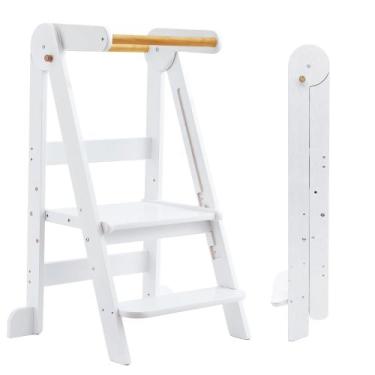 Imagem de Banqueta Dobrável para Crianças TDKDhoming - 3 Alturas Ajustáveis