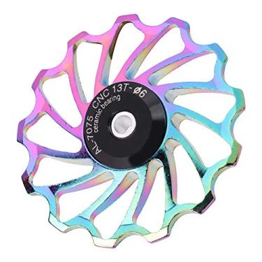 Imagem de YOUTHINK Rolamentos de Transmissão de Bicicleta de Alta Qualidade 11t/13t Guia de Ciclismo de Roda para Bicicleta de Montanha e Micro Desviador Traseiro (Color-13t)