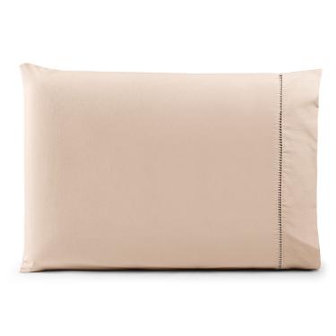 Imagem de Fronha Avulsa 70cm x 50cm 1 Peça Paris  Percal 150 Fios 100% Algodão - Cáqui