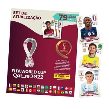 Imagem de Pacote de Figurinhas Fifa World Cup Qatar 2022 80 Figurinhas