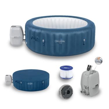 Imagem de Banheira Ofurô Spa Inflável Milan 916L + Bomba Aquecedora 110V + Aplicativo Wifi + Capa Bestway