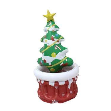 Imagem de Generic Refrigerador inflável para bebidas, decoração de Natal, balde de gelo para festas, piqueniques, verão, aniversário