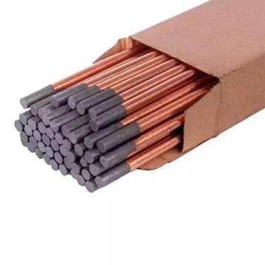 Imagem de Eletrodo De Carvão Grafite P/ Solda 3/16 X 12 Kit 100 Varetas - OMEGA