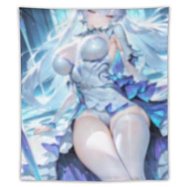 Imagem de LIEGBMEU Sexy Bikini Hot Anime Girl Tapeçaria 127.0 cmx152.4 cm Interior Exterior Wall Quilt Art Decoração de Tapeçaria Caprichosa, AF176