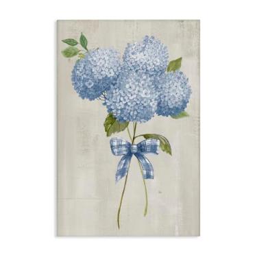 Imagem de Stupell Industries Hortênsia amarrada com um laço arte de parede por Nan, 91 x 61 cm