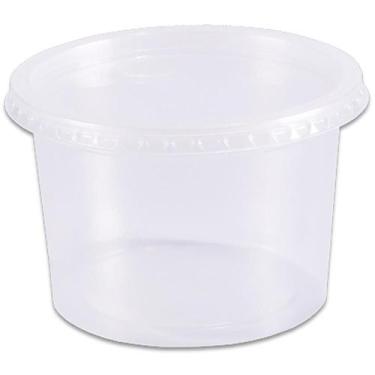 Imagem de Pote Descartavel 500ML.REDOND.C/TAMPA - Prafesta