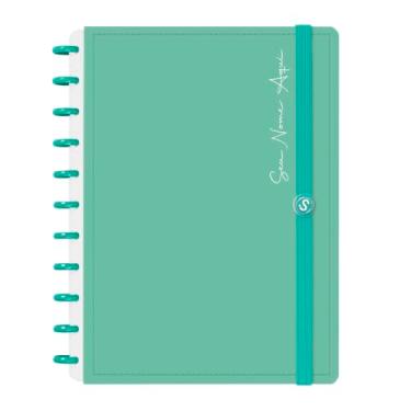 Imagem de Caderno de Disco Inteligente Personalizado Iscool G Solid Colors Verde
