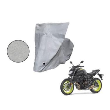 Imagem de Capa Proteção Moto Yamaha MT03 MT07 MT09 Cinza Premium - Kahawai, cinz