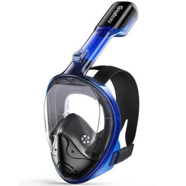 Imagem de Máscara de snorkel Greatever Full Face com sistema respiratório de top