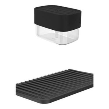 Imagem de Porta Detergente Sabão Liquido Pia E Escorredor De Copos