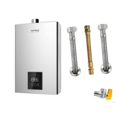 Imagem de Kit Aquecedor Komeco KO21DIPRIME 21L GLP + Acess. Ligação