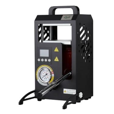 Imagem de MOFOGDR Máquina De Prensa Térmica 10 Toneladas Com Placas Aquecidas Duplas 5,9" X, Tela Lcd Digital Manual E Manômetro Preciso 110V/220V