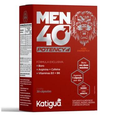 Imagem de Men 40 potency 500mg 30caps katigua