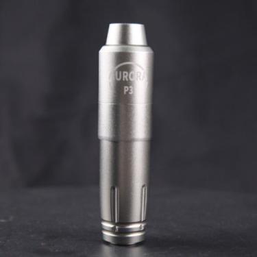 Imagem de Maquina Caneta De Tatuagem Pen Aurora P3 - Dragoart, Prata