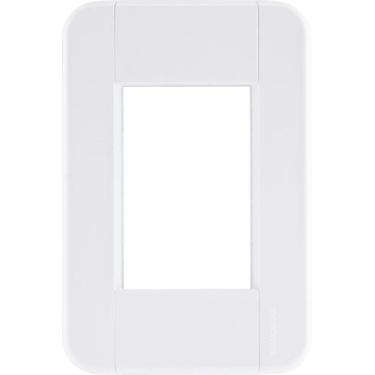 Imagem de Placa 3 Postos 4x2 Tramontina Tablet Branca