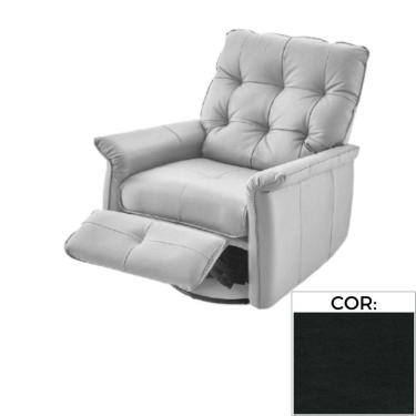 Imagem de Poltrona Reclinável MH-3790 Herval Estofada Motorizada Preto K