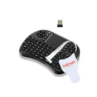 Imagem de Mini Teclado Wireless Bluetooth Touchpad Sem Fio Iluminado recarregáve