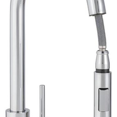 Imagem de Torneira Monocomando Cozinha Bica Alta Extensivel Delinia
