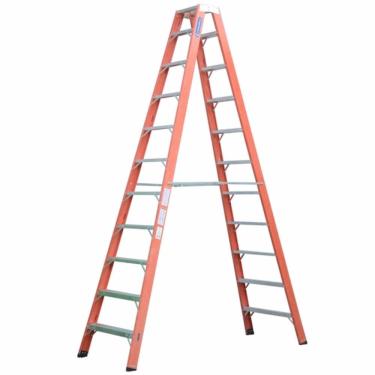 Imagem de Escada Tesoura Fibra de Vidro 3,8 Metros TF12 - ES000025 - COGUMELO