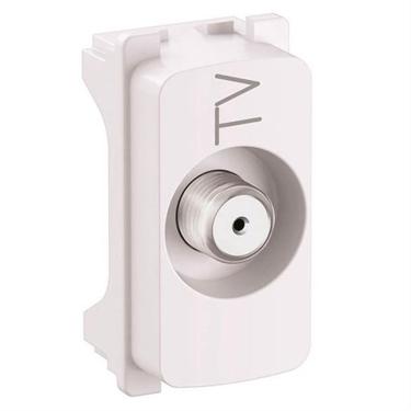 Imagem de Tomada Antena Tv 1 Modulo Zeffia - 680157 - PIAL